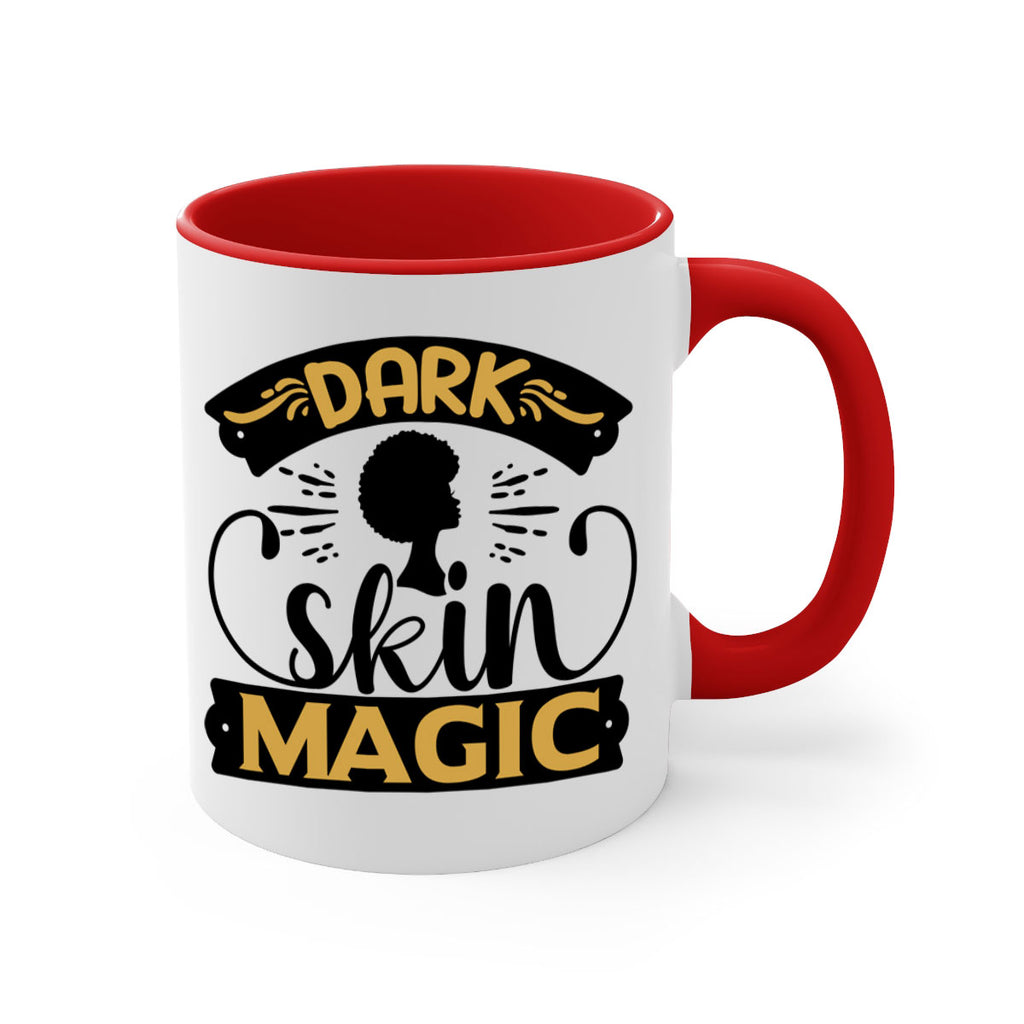 Dark skin magic Style 42#- Black women - Girls-Mug / Coffee Cup