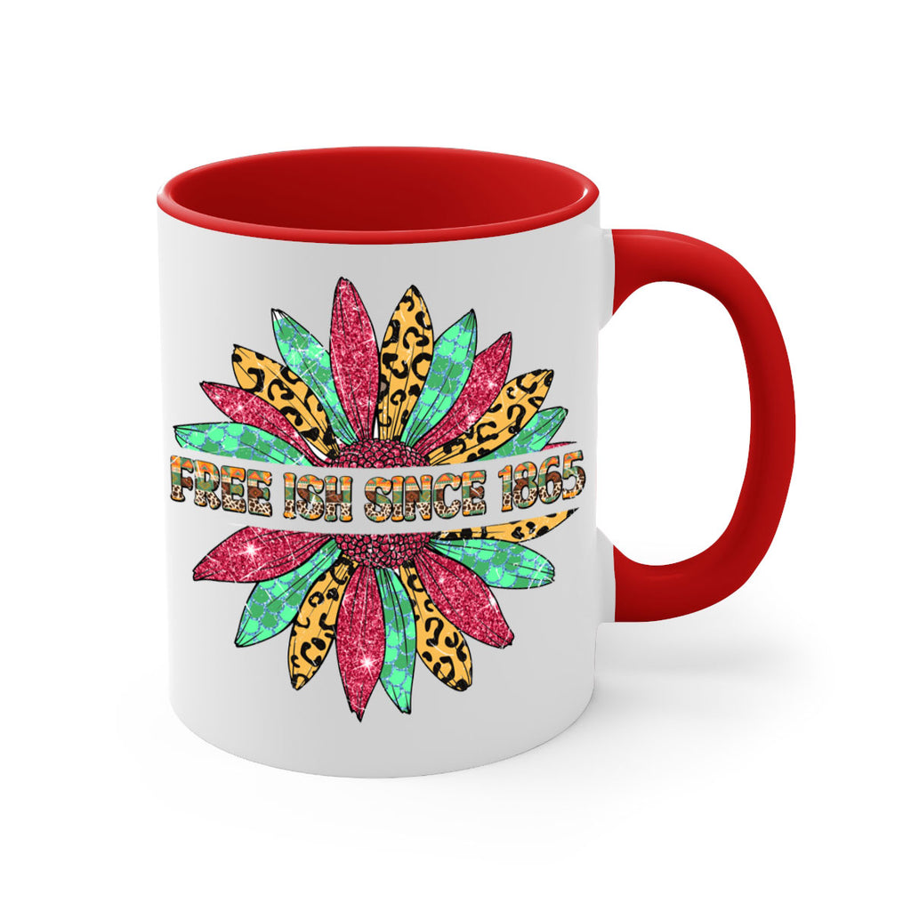 Freeish Since 1865 Sunflower Juneteenth 15#- juneteenth-Mug / Coffee Cup