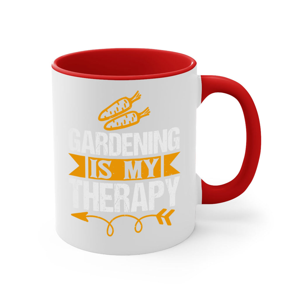 Gardending is my Therapy 64#- Farm and garden-Mug / Coffee Cup
