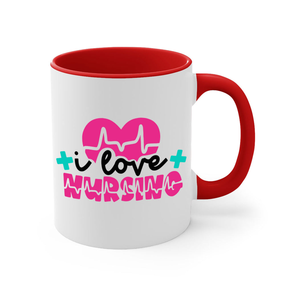 I Love Nursing Style Style 170#- nurse-Mug / Coffee Cup