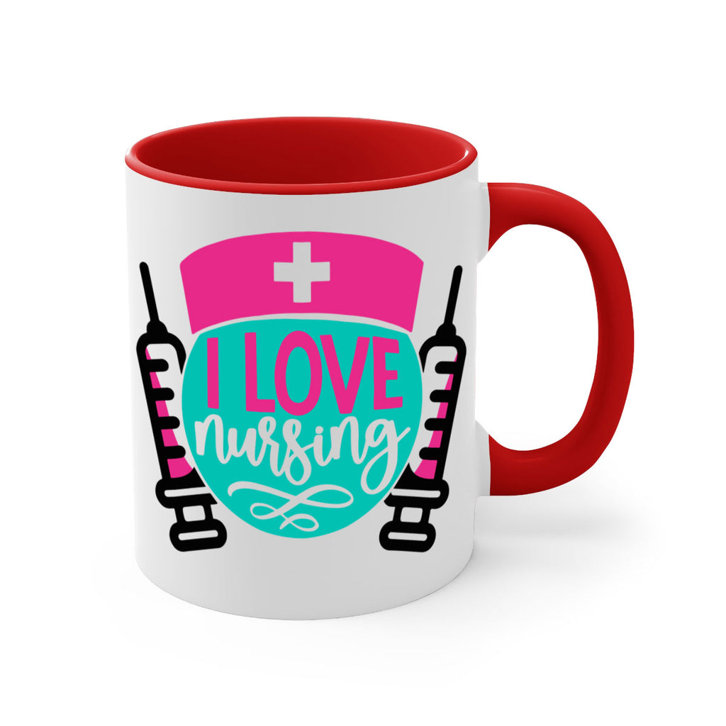 I Love Nursing Style Style 172#- nurse-Mug / Coffee Cup