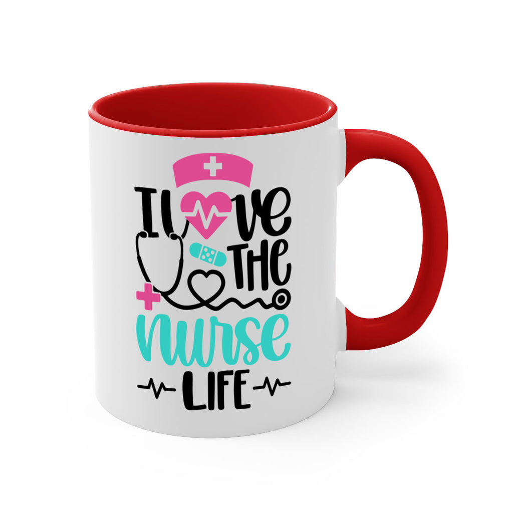I Love The Nurse Life Style Style 169#- nurse-Mug / Coffee Cup