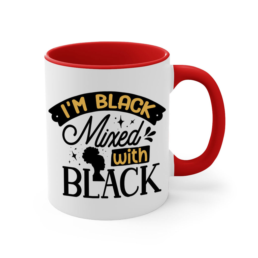 Im black mixed with black Style 30#- Black women - Girls-Mug / Coffee Cup