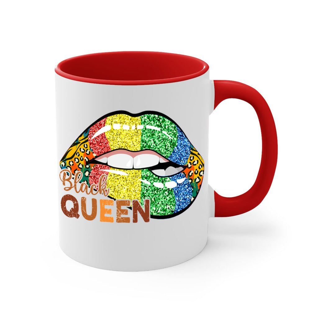 Juneteenth Black Queen Sexy Lip Png 35#- juneteenth-Mug / Coffee Cup