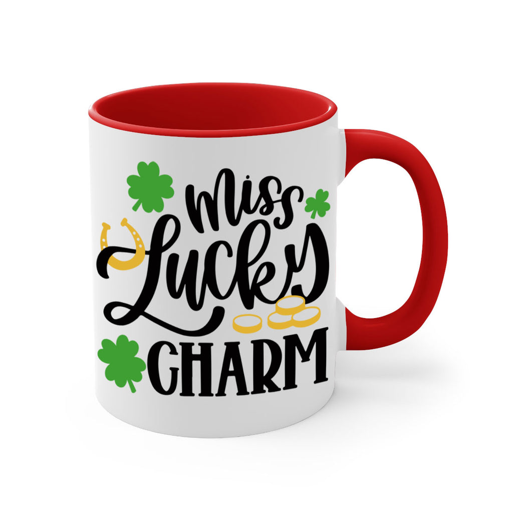 Miss Lucky Charm Style 47#- St Patricks Day-Mug / Coffee Cup
