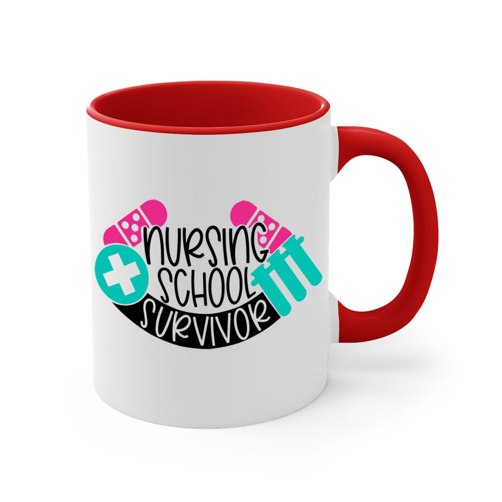 Nursing School Survivor Style Style 64#- nurse-Mug / Coffee Cup