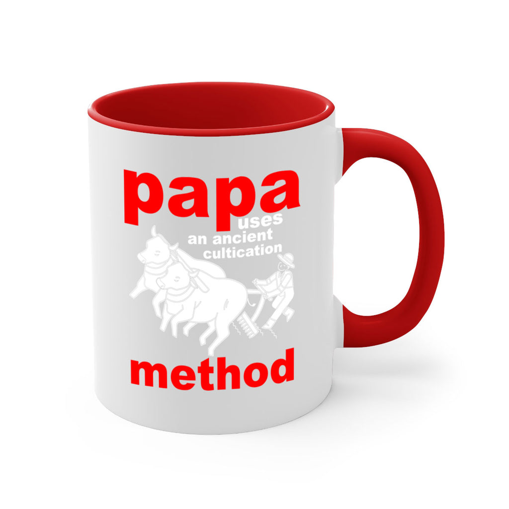 PAPA USES an ancient 113#- grandpa-Mug / Coffee Cup