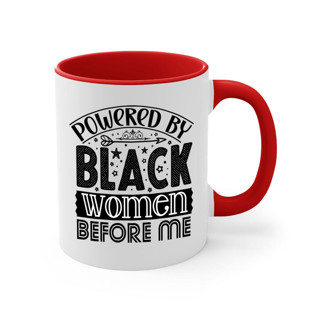 Powered by blackp women before me Style 14#- Black women - Girls-Mug / Coffee Cup