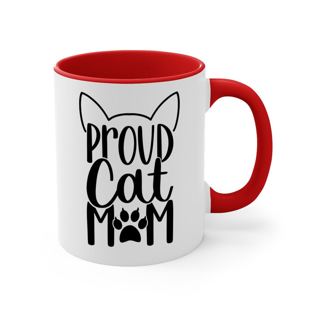 Pround Cat Mom Style 103#- cat-Mug / Coffee Cup