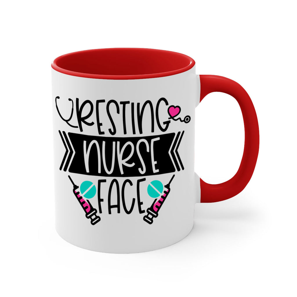 Resting Nurse Face Style Style 58#- nurse-Mug / Coffee Cup