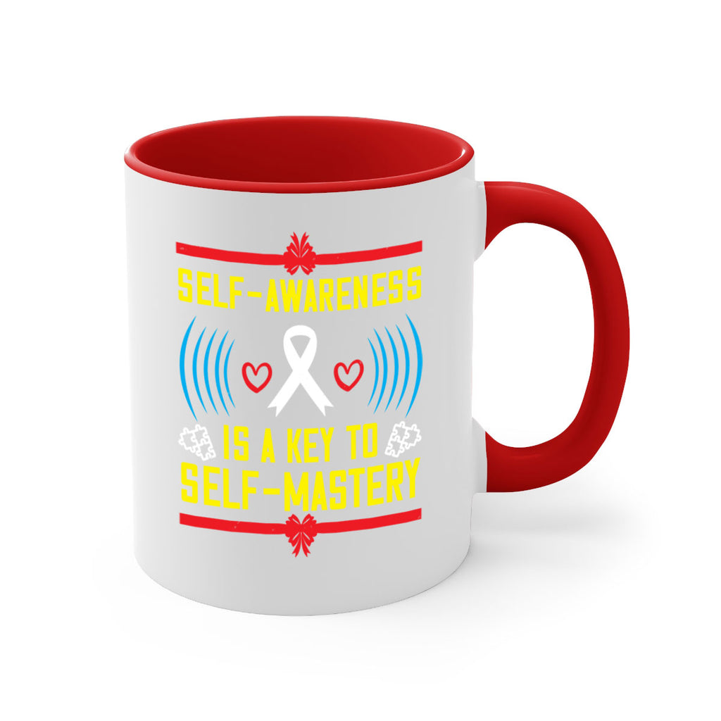 Self wareness is a key to self mastery Style 32#- Self awareness-Mug / Coffee Cup