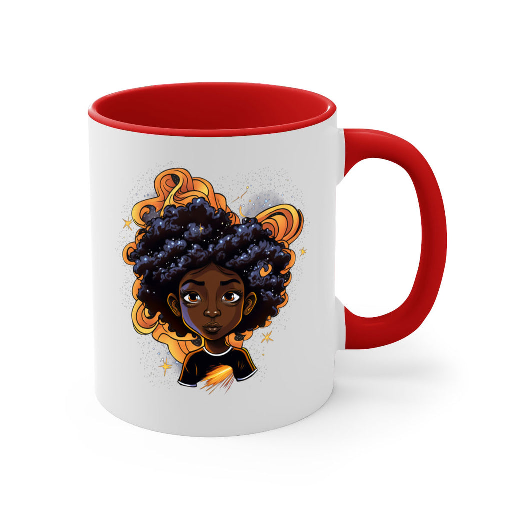 Sparkling Black Girl Design 12#- Black women - Girls-Mug / Coffee Cup