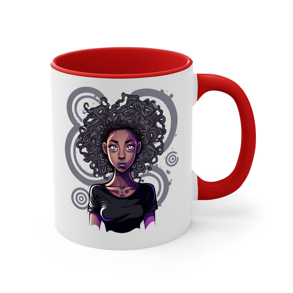Sparkling Black Girl Design 14#- Black women - Girls-Mug / Coffee Cup