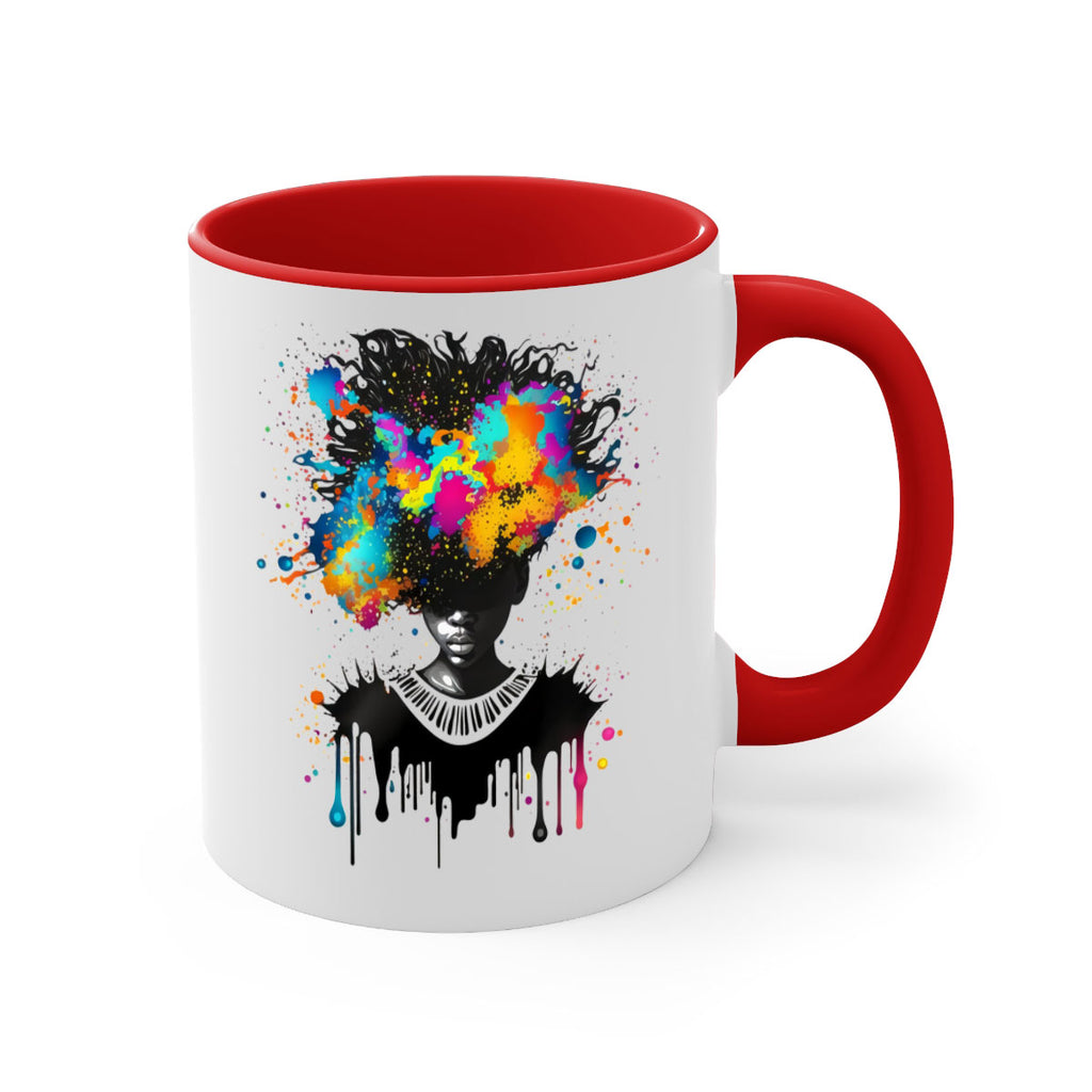 Sparkling Black Girl Design 16#- Black women - Girls-Mug / Coffee Cup