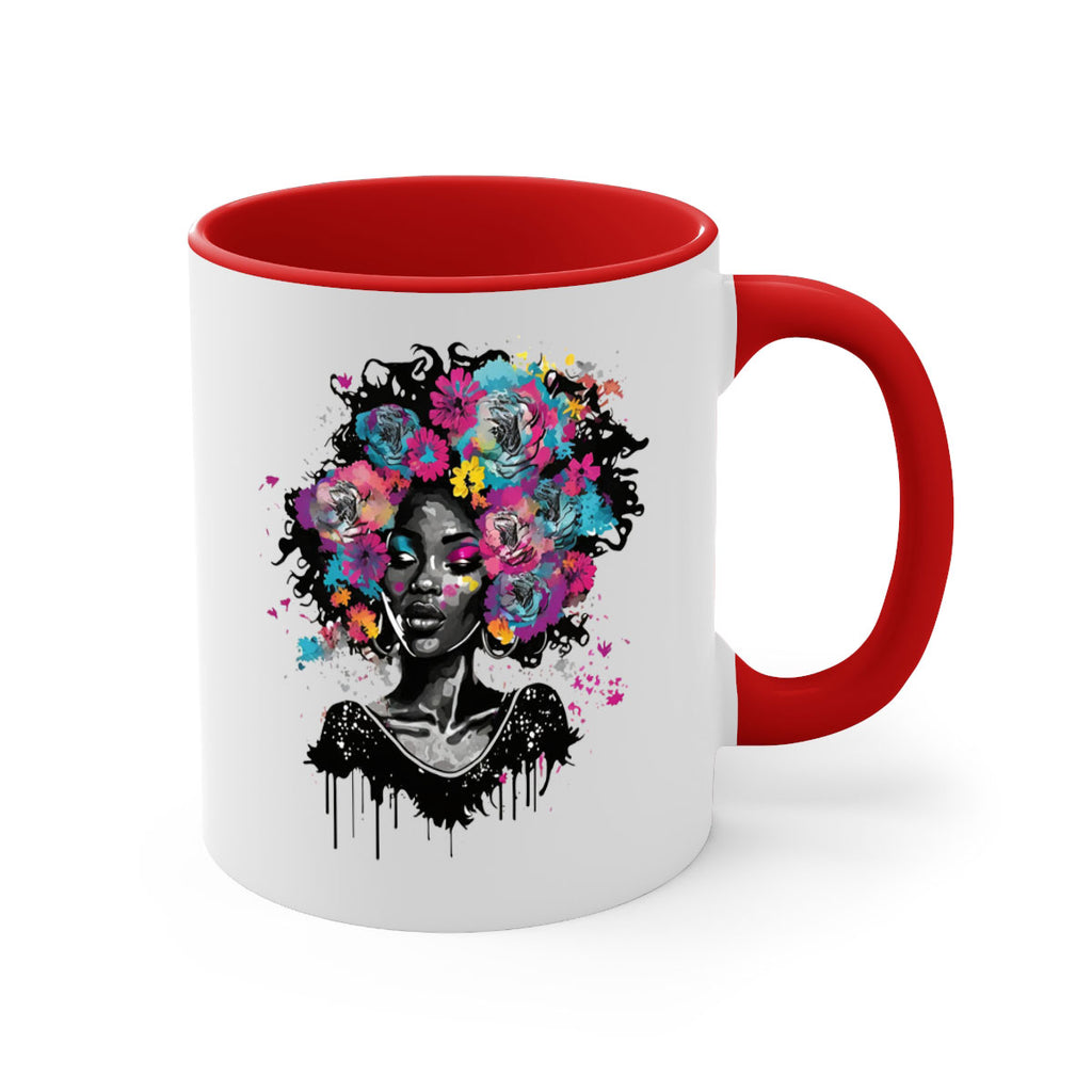 Sparkling Black Girl Design 17#- Black women - Girls-Mug / Coffee Cup