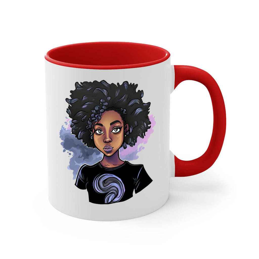 Sparkling Black Girl Design 1#- Black women - Girls-Mug / Coffee Cup