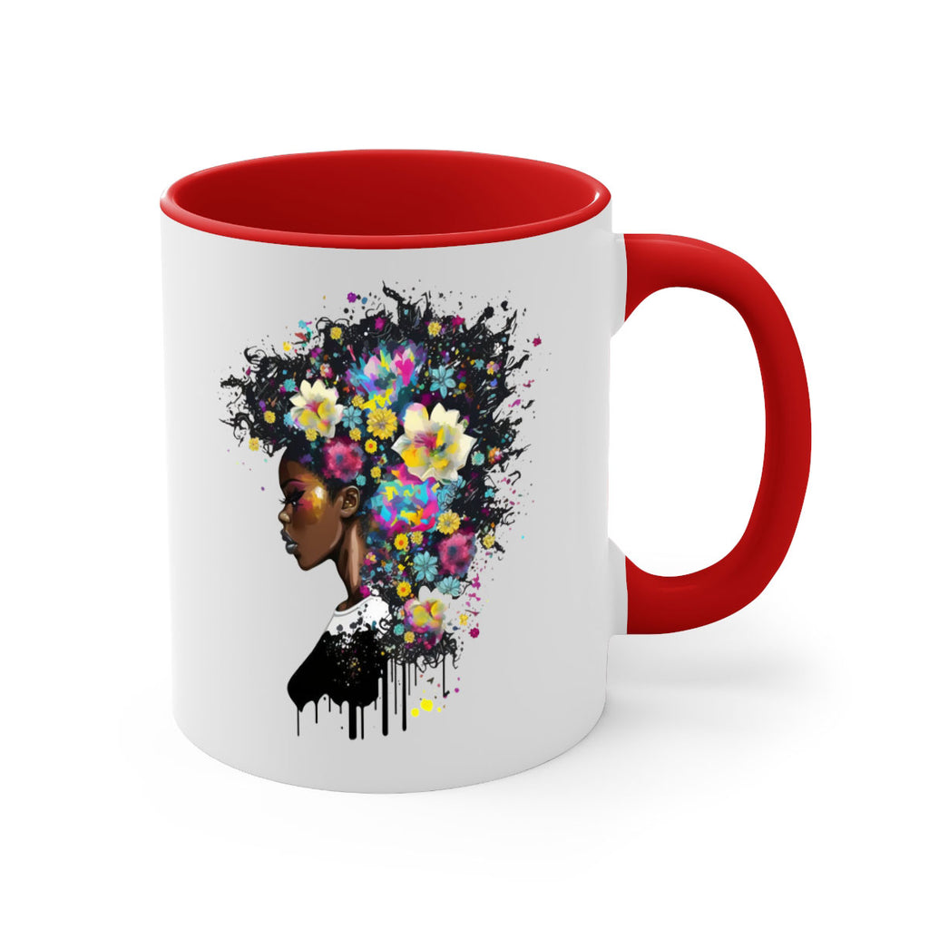 Sparkling Black Girl Design 2#- Black women - Girls-Mug / Coffee Cup