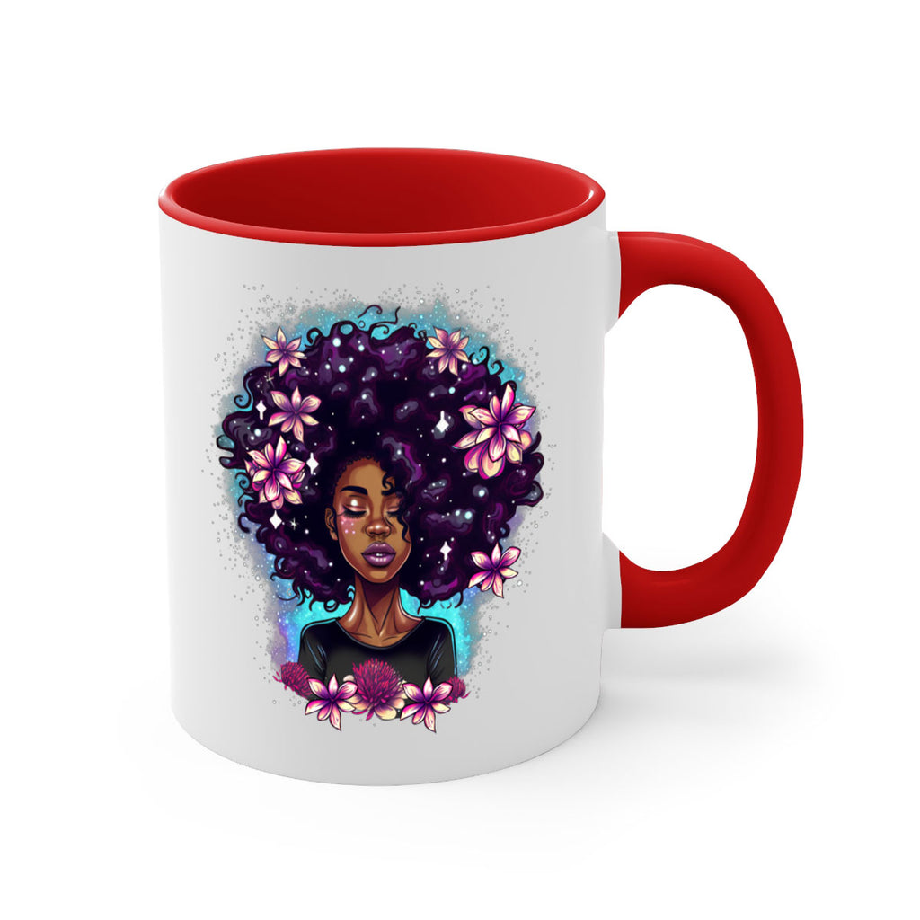 Sparkling Black Girl Design 3#- Black women - Girls-Mug / Coffee Cup