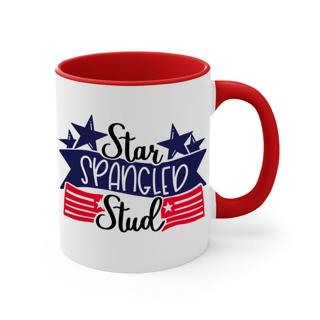 Star Spangled Stud Style 173#- 4th Of July-Mug / Coffee Cup