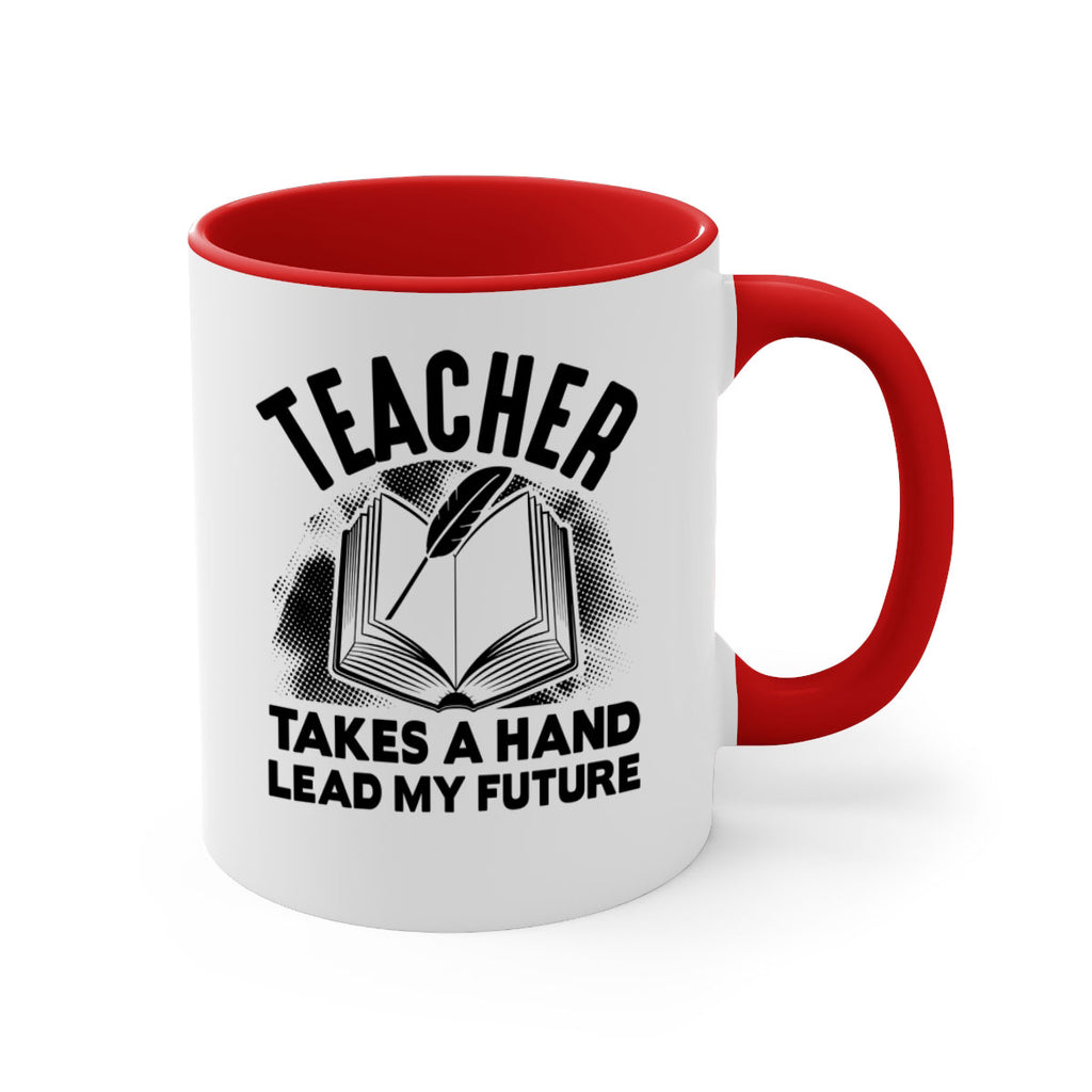 Teacher take a hand Style 202#- teacher-Mug / Coffee Cup
