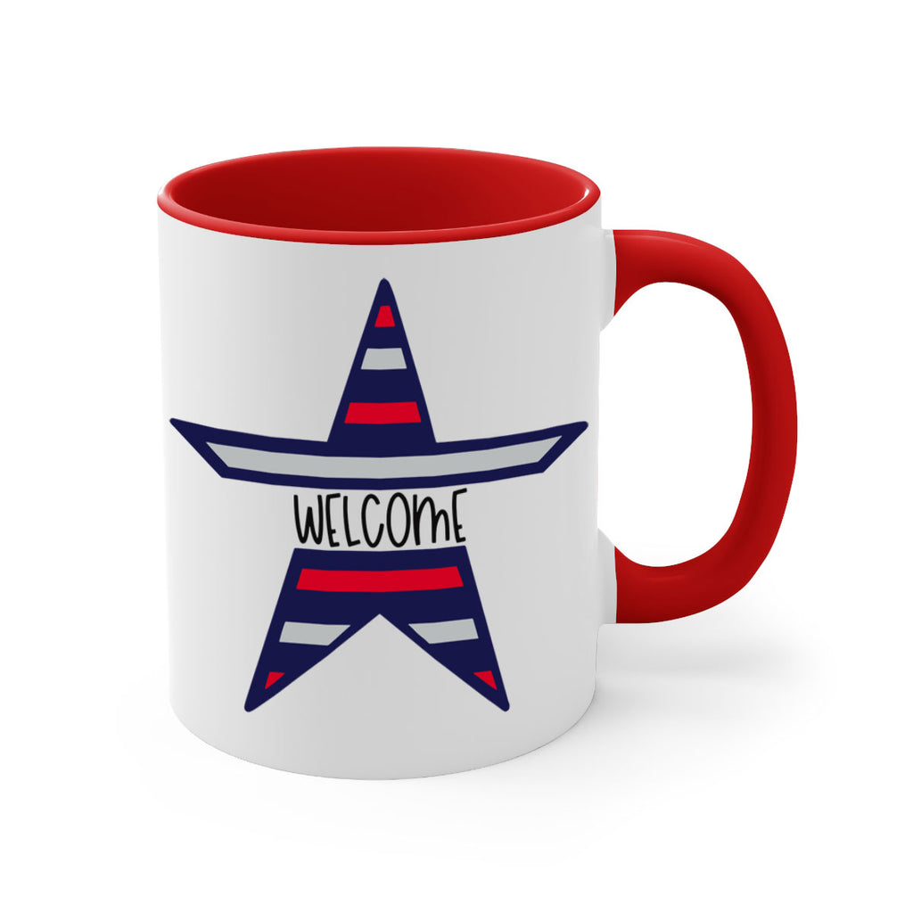 Welcome Style 186#- 4th Of July-Mug / Coffee Cup