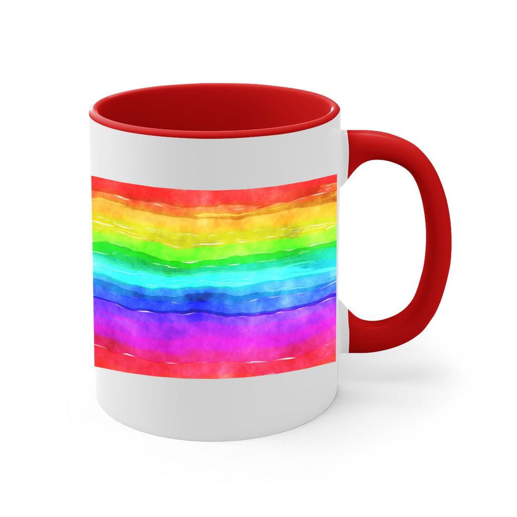 abstract rainbow 18#- lgbt-Mug / Coffee Cup