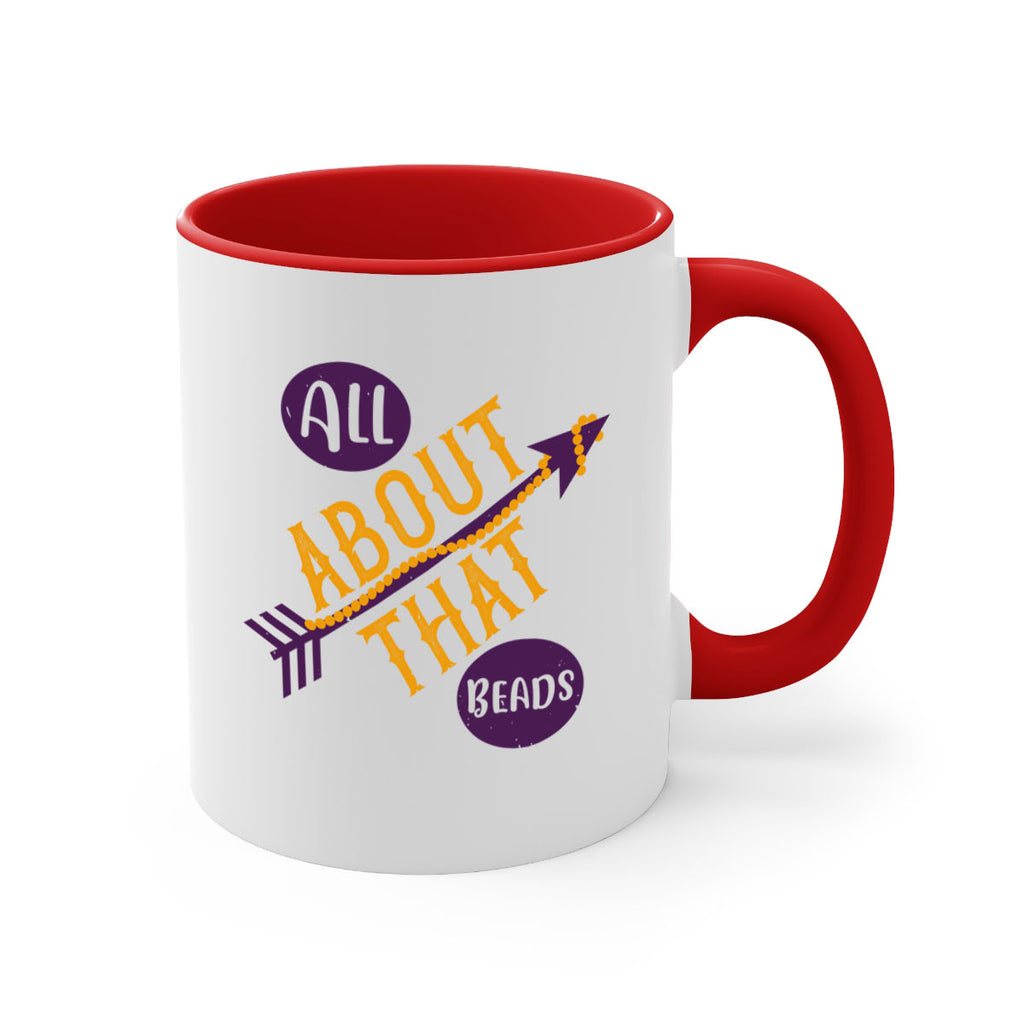 all about that beads 62#- mardi gras-Mug / Coffee Cup