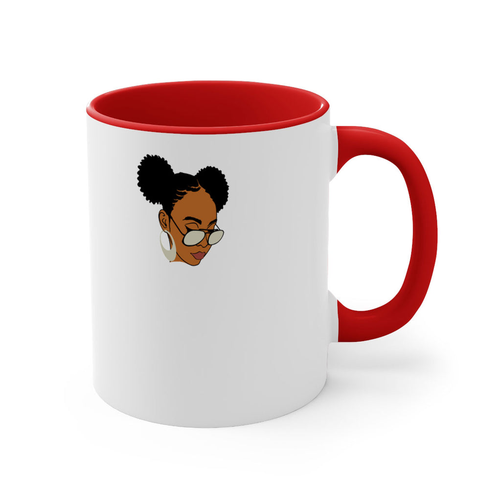 black afro 41#- Black women - Girls-Mug / Coffee Cup