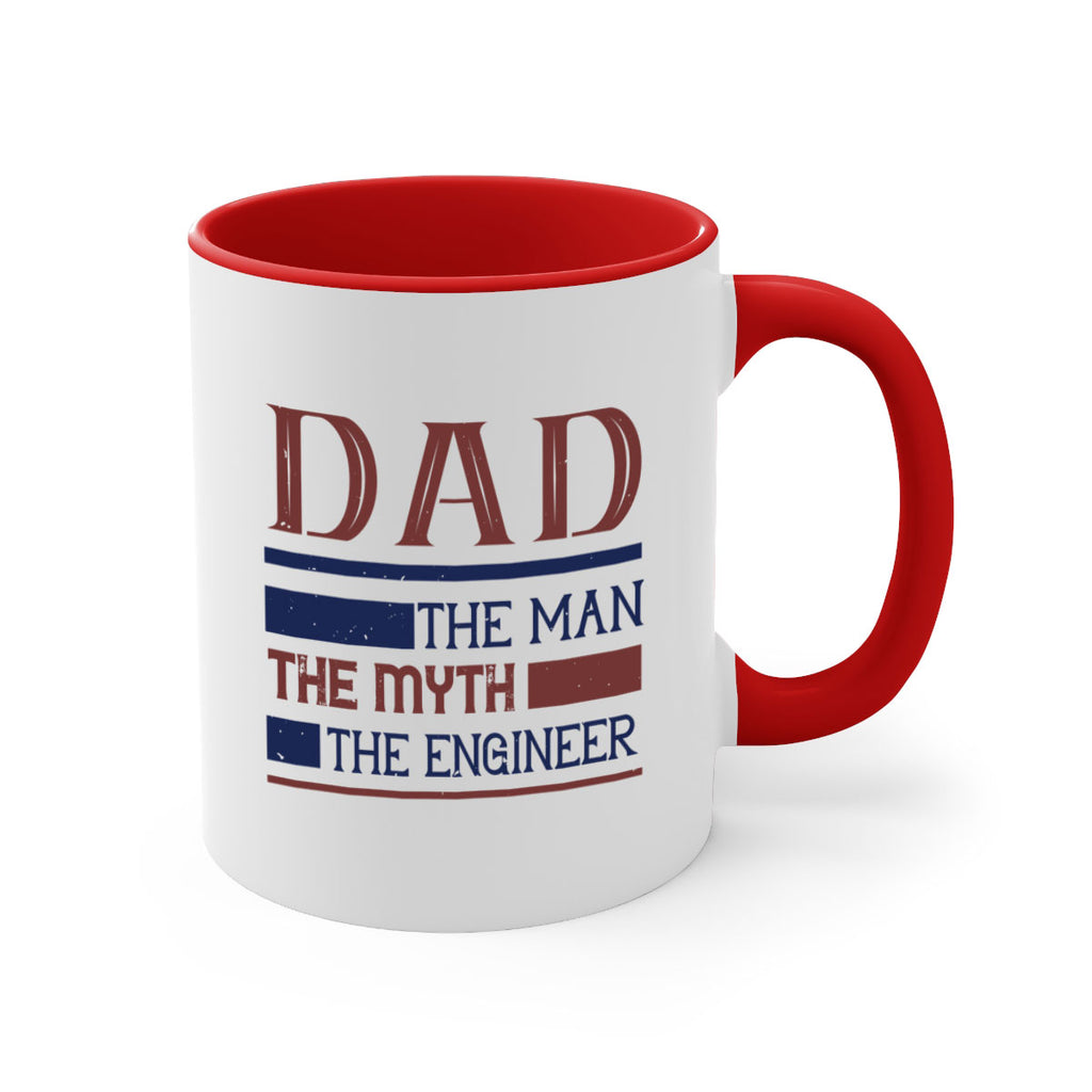dad the man the myth the engineer Style 24#- engineer-Mug / Coffee Cup