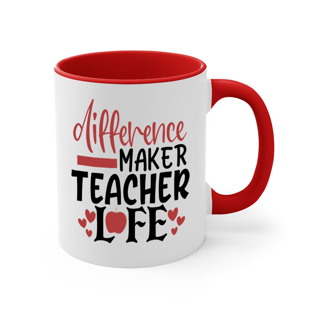 difference maker teacher life Style 118#- teacher-Mug / Coffee Cup