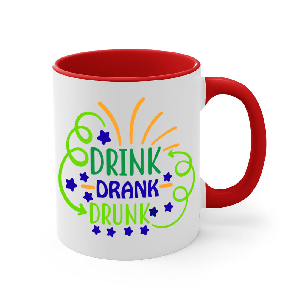 drink drank drunk 23#- mardi gras-Mug / Coffee Cup