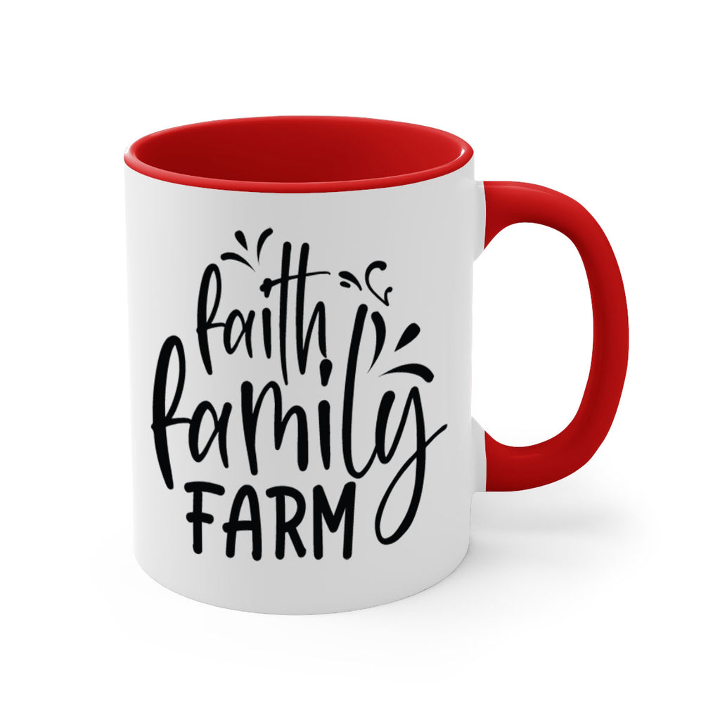 faith family farm 44#- Family-Mug / Coffee Cup