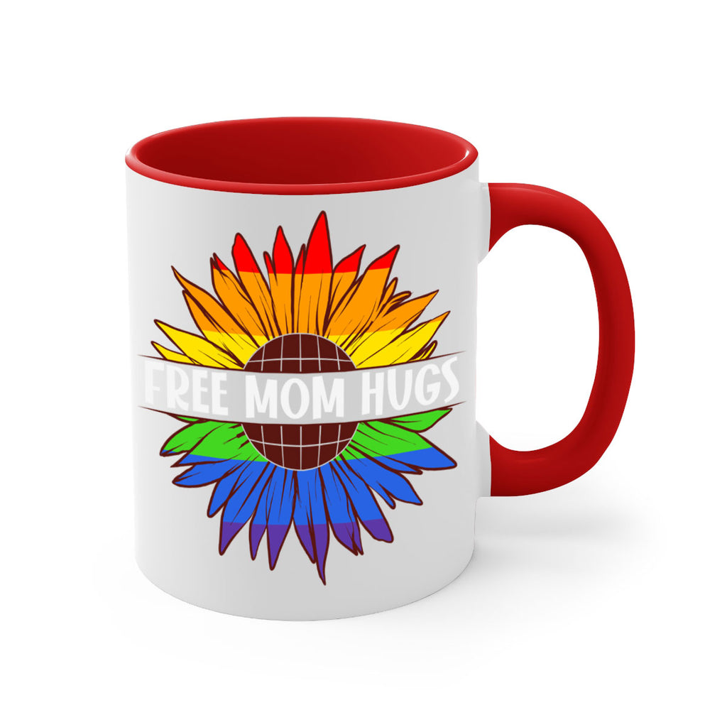 free mom hugs lgbt daisy 139#- lgbt-Mug / Coffee Cup