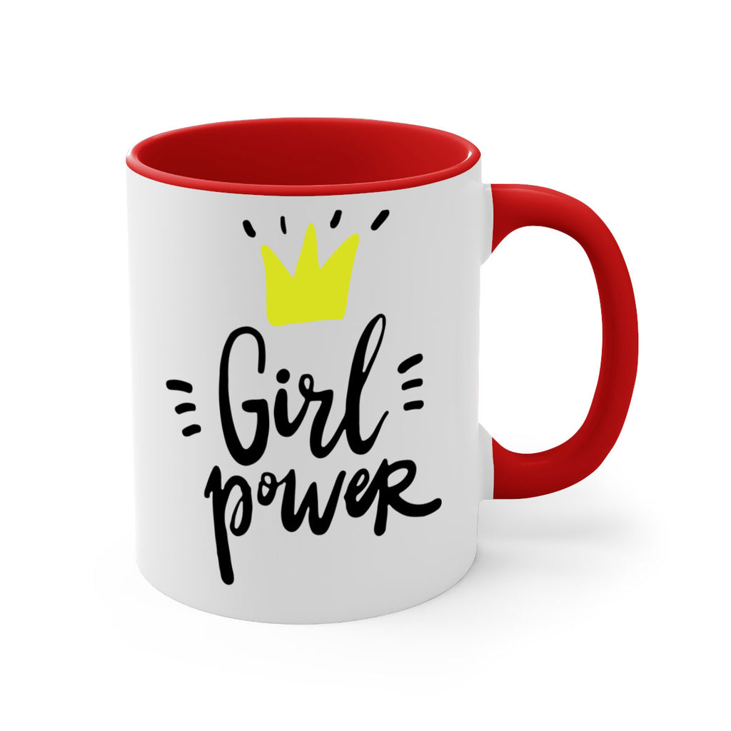 girl power crown 35#- Black women - Girls-Mug / Coffee Cup
