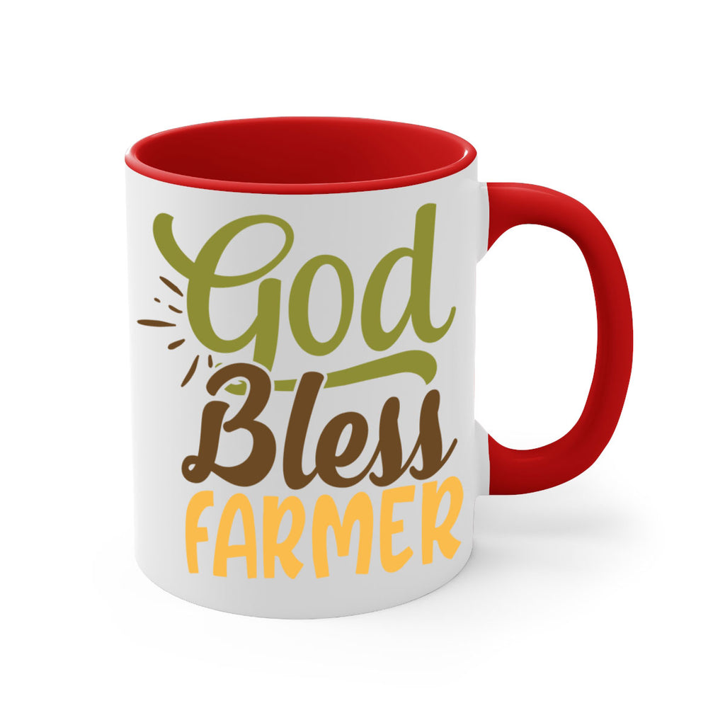 god bless farmer 10#- Farm and garden-Mug / Coffee Cup