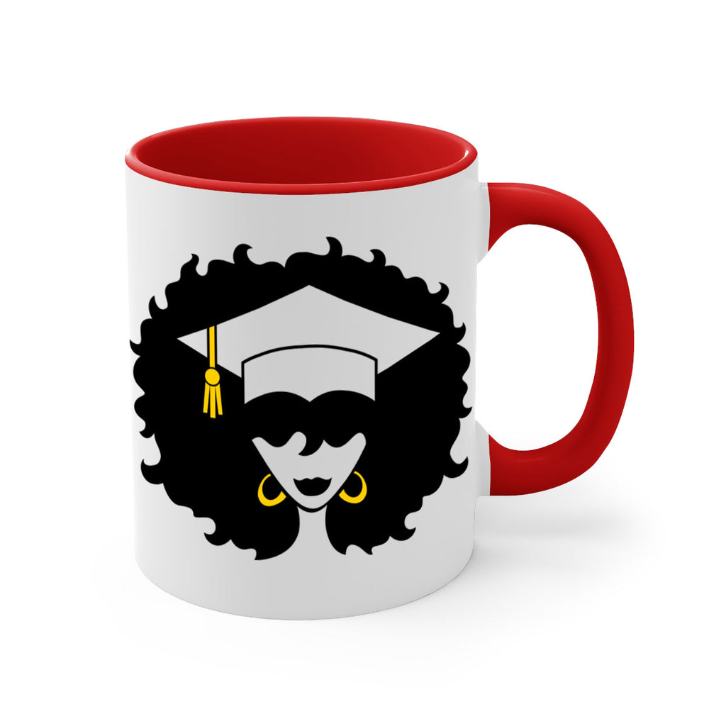 grad black woman 33#- Black women - Girls-Mug / Coffee Cup