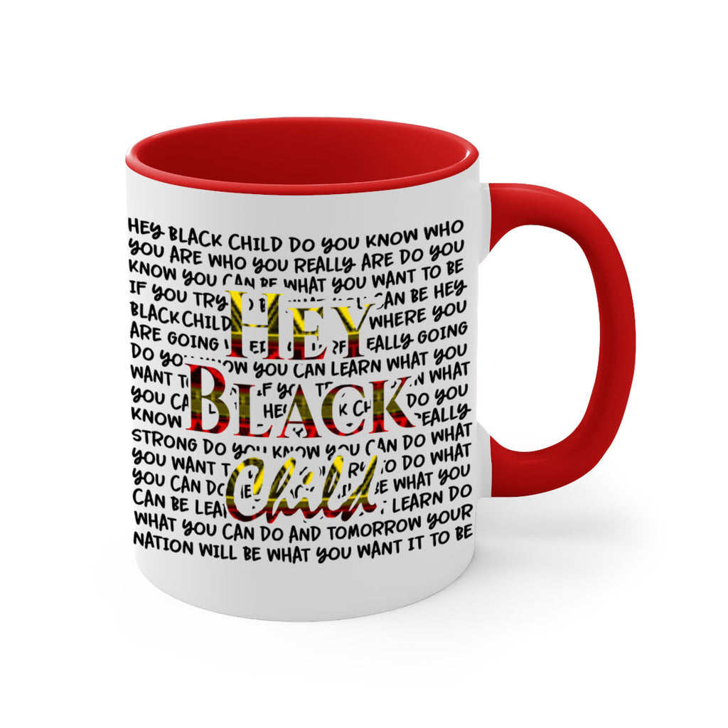 hey black child 128#- black words - phrases-Mug / Coffee Cup