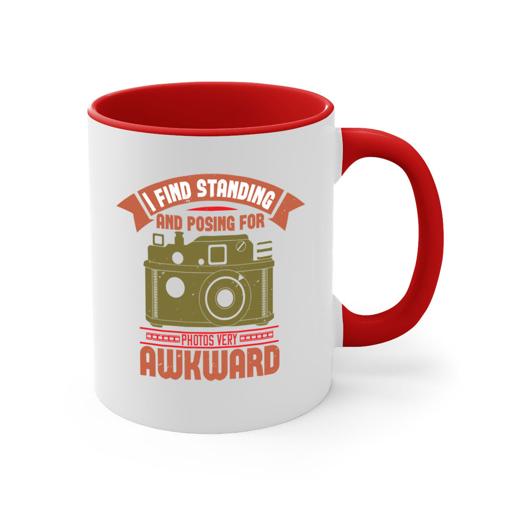 i find standing and posing for photos very awkward 37#- photography-Mug / Coffee Cup