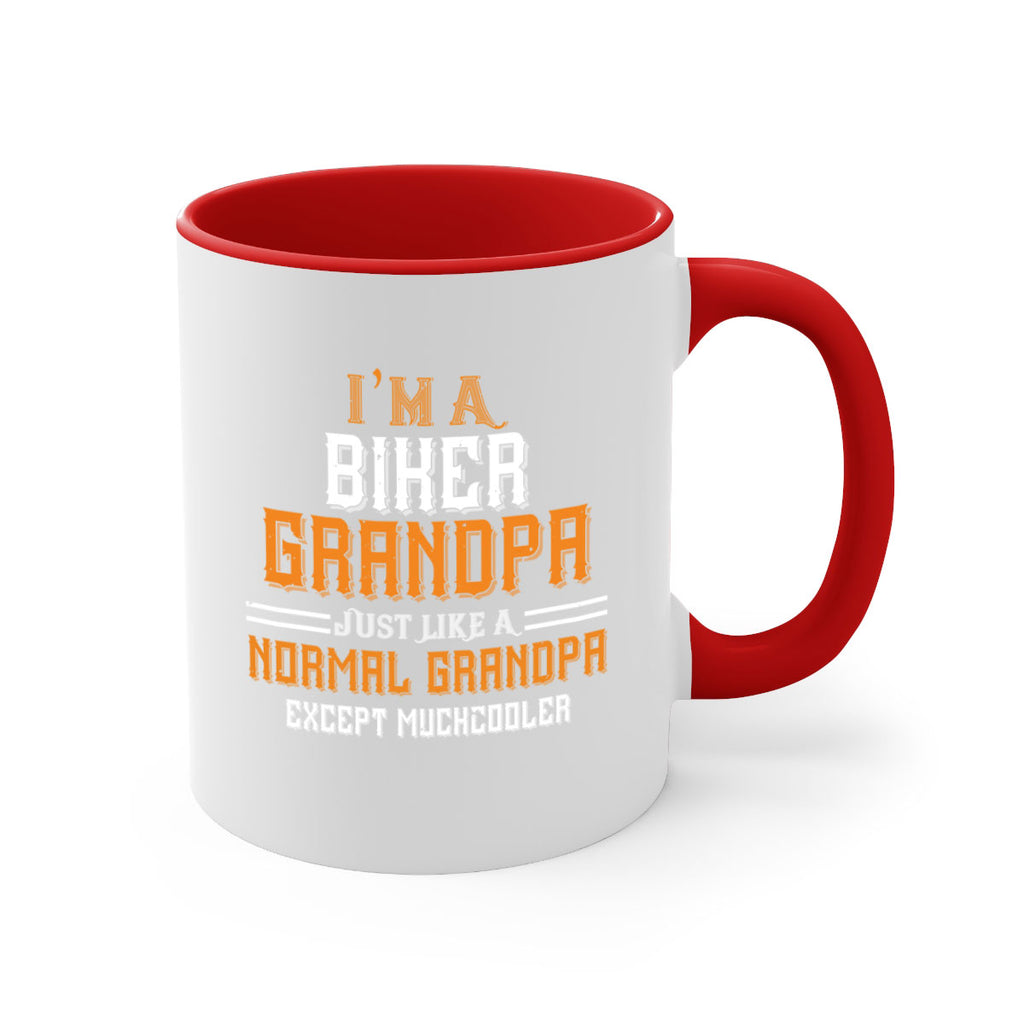 im a biker grandpa just like a normal grandpa except muchcooler 38#- grandpa-Mug / Coffee Cup