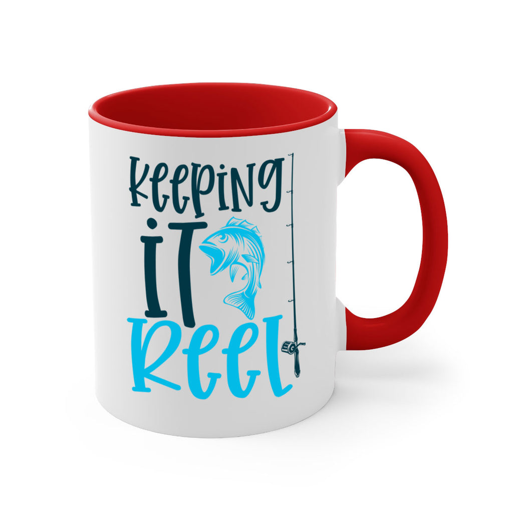keeping it reel 207#- fishing-Mug / Coffee Cup