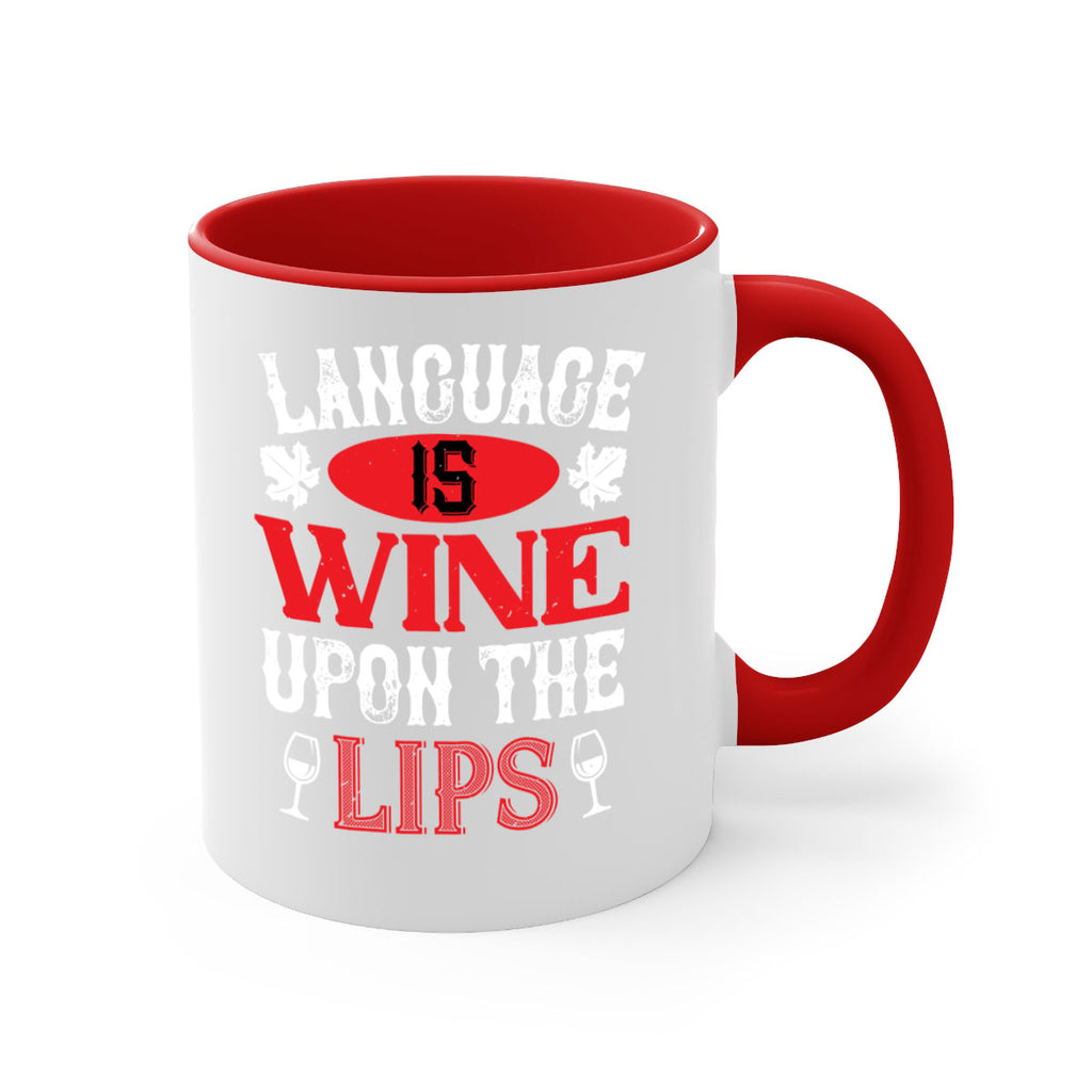 language is wine upon the 72#- wine-Mug / Coffee Cup