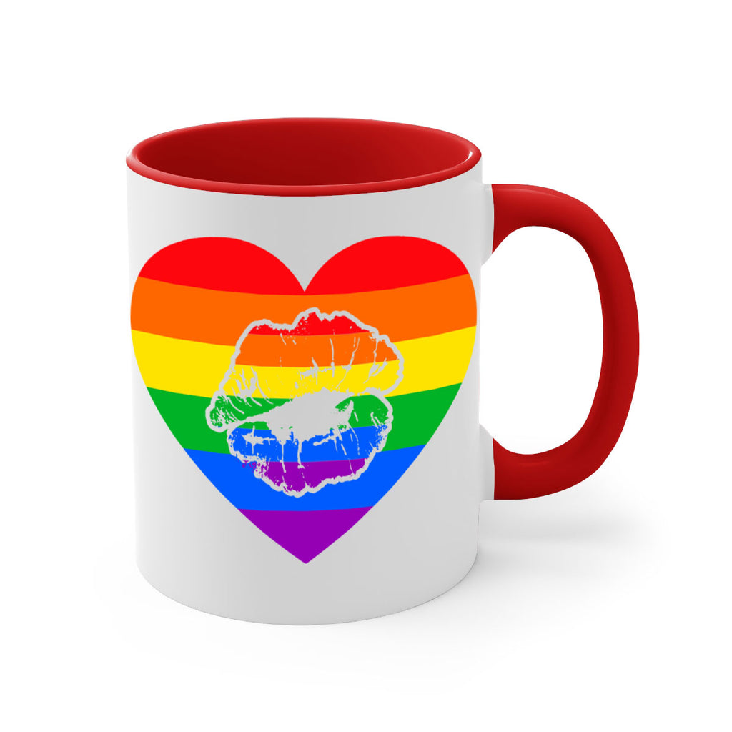 lgbt rainbow cool lip lgbt 96#- lgbt-Mug / Coffee Cup