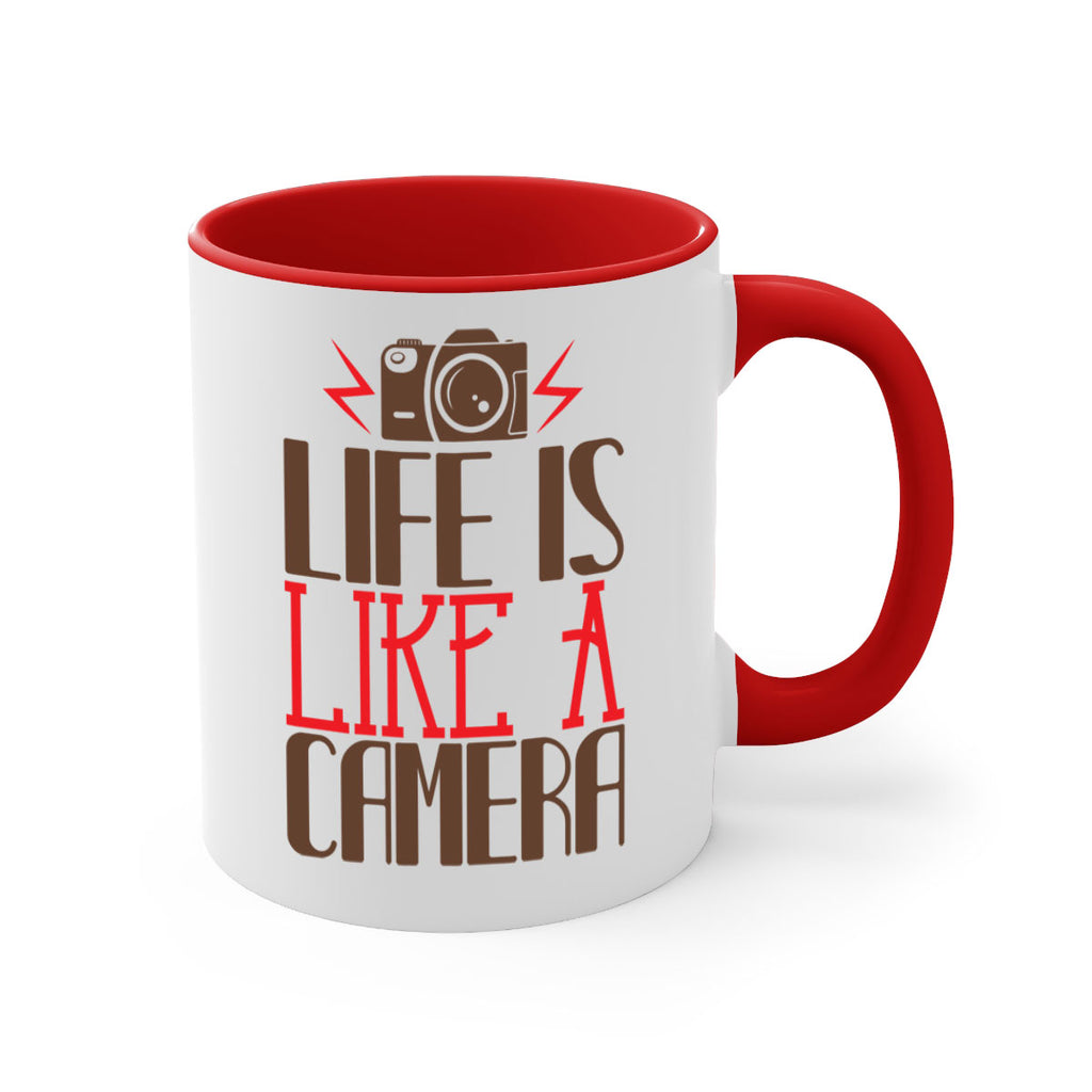 life is like a camera 25#- photography-Mug / Coffee Cup