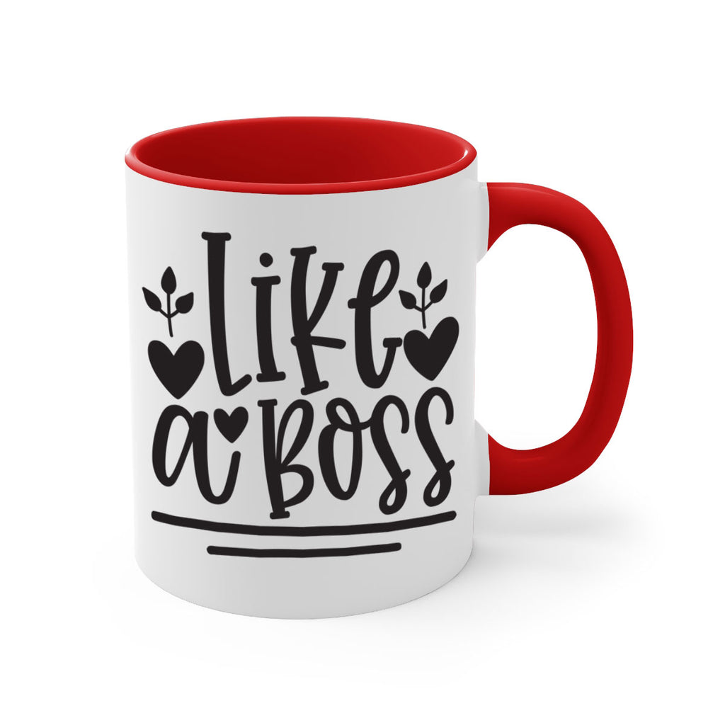 like a boss 387#- mom-Mug / Coffee Cup