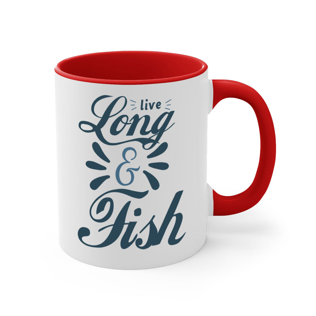 live long fish 62#- fishing-Mug / Coffee Cup