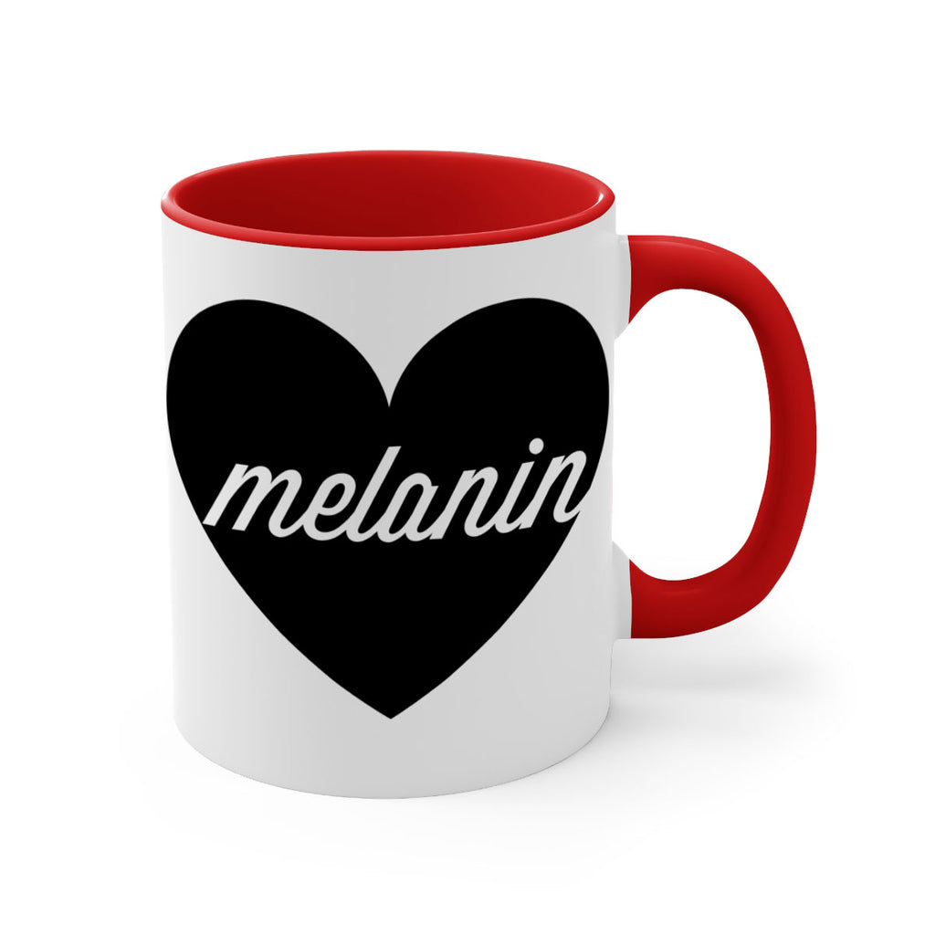 melanin loveheart 76#- black words - phrases-Mug / Coffee Cup
