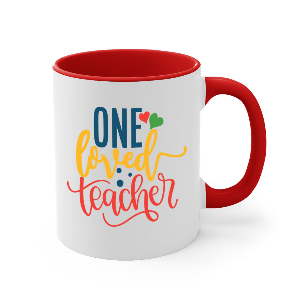 one loved teacher Style 165#- teacher-Mug / Coffee Cup