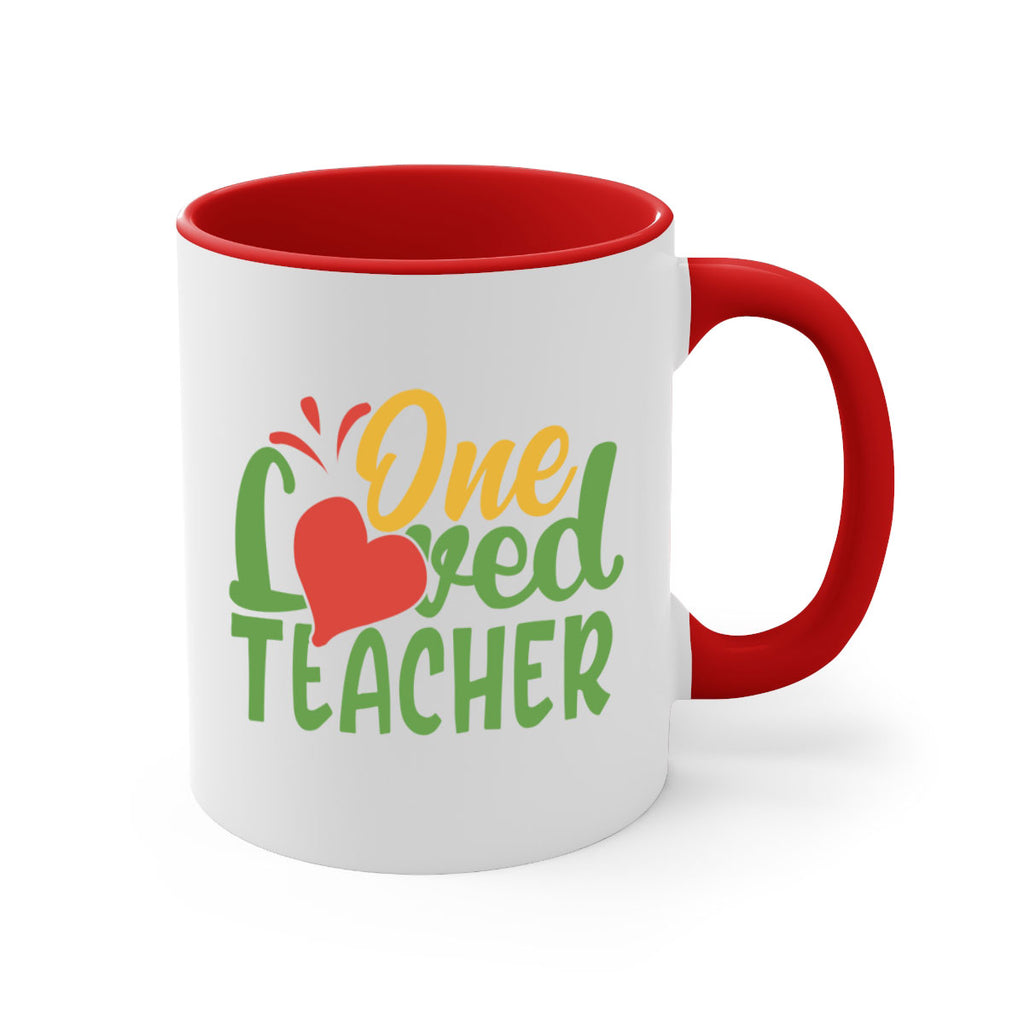 one loved teacher Style 166#- teacher-Mug / Coffee Cup