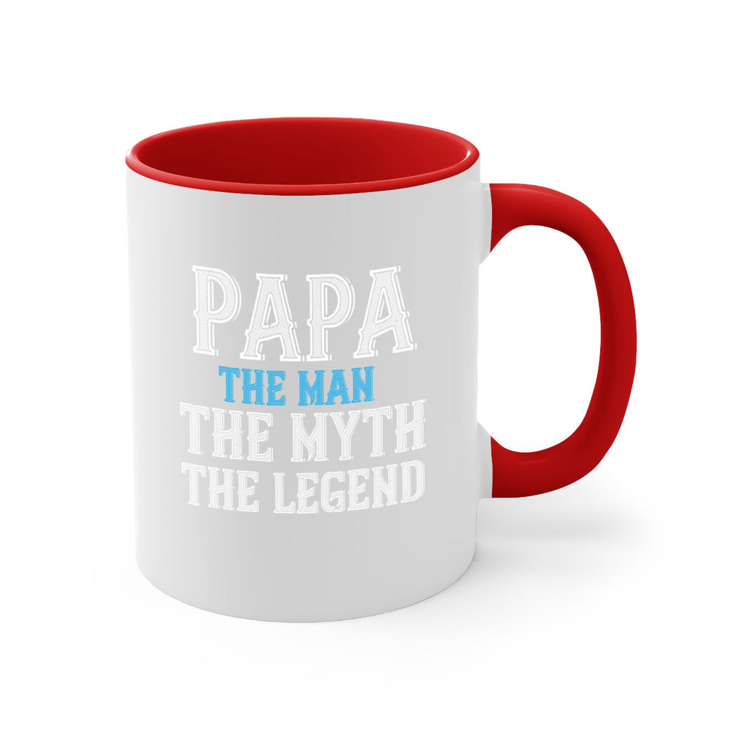 papa the man the myth the legend 15#- grandpa-Mug / Coffee Cup