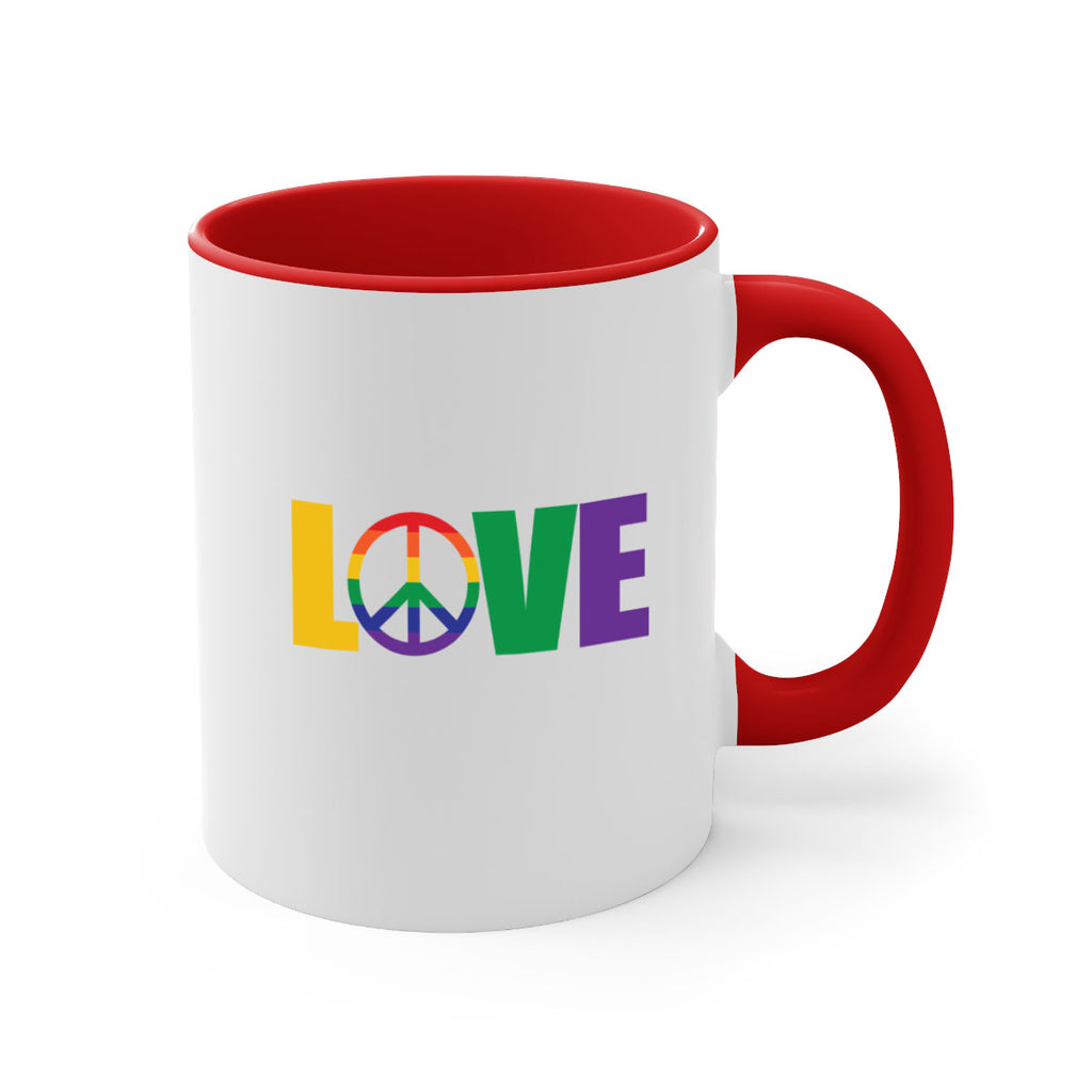pride love peace 60#- lgbt-Mug / Coffee Cup